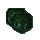 Old Viridian Hero's Forge Cloth Hands Ornament