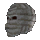 Mummy Head Ornament